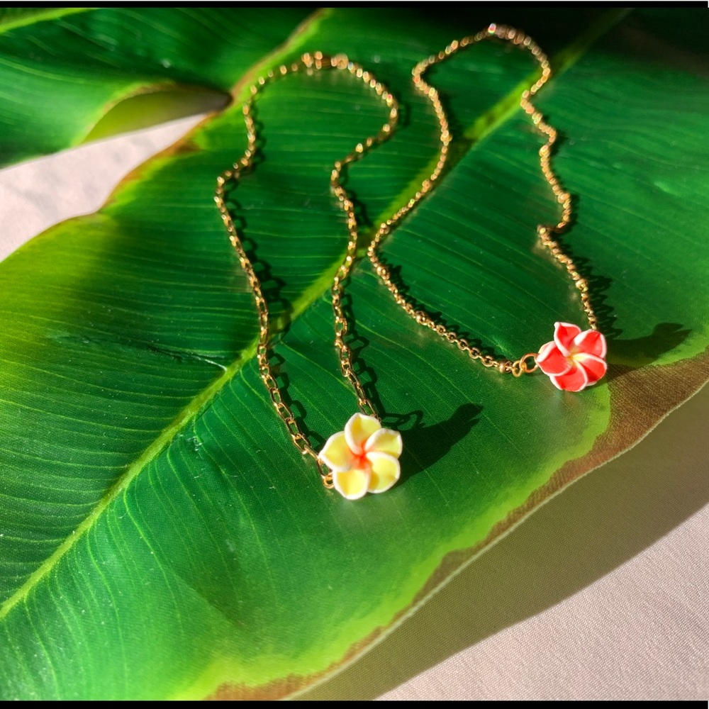 Aloha necklace (yellow)